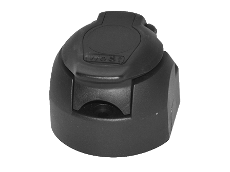 13 Pin Truck Trailer Socket - Round