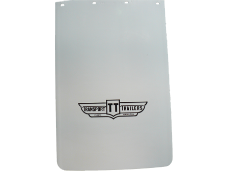 TT White Mudflap 24x36