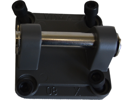 Mount Double rear clevis with Pin-80 Bore